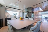 Sanlorenzo SX88 Dining Area